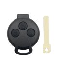 Car Remote Key 433Mhz ID46 Chip Fit 3 Buttons For Mercedes-Benz Smart Smart Fortwo 451 2007-13