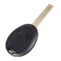 Cut/Uncut Blade Remote Key Shell fob For BMW Mini Cooper S R50 R53 2 Button Key Case