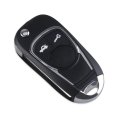 For Chevrolet Epica 2 Buttons Folding Flip Remote Key Case Shell Car Key Housing Left Blade