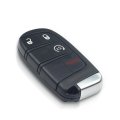 For DODGE/Chrysler/JEEP Grand Cherokee 4 Buttons Remote Car Key Fob 433MHz ID46 PCF7953 Chip