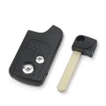 For Honda CRV Accord Civic Odyssey Intelligent Smart Car Key Shell Case 2 Buttons Remote Key Fob