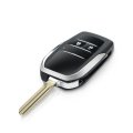 For Isuzu Original/Upgraded Flip Remote Key Fob 2 Buttons For Isuzu D-Max TOY43 Blade Key Cover