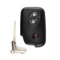 For Lexus CT200h 2011 2012 2013 2014 2015 3 2+1 Buttons Smart Remote Key Car Key Shell Case Fob