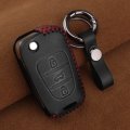 Leather Car Key Case Cover For Hyundai i20 i30 i40 IX25 Creta IX35 HB20 Solaris Elantra Accent/Kia