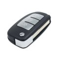 Midified 3 Buttons Flip Folding Remote Car Key Shell Fob For FORD Focus Monde HU101 Blade