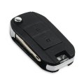 Modified Remote Car Key Shell Fob For Peugeot 307 107 207 407 Citroen C2 C3 Xsara Key Case