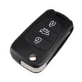 3 Buttons Flip Remote Key Shell For Hyundai I30 IX35 Kia K2 K5 sportage picanto 3 rio