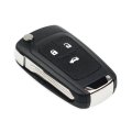 New 3 Buttons Remote Key Case Shell Fob For CHEVROLET Flip Folding Remote Key Right Blade
