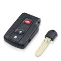 Remote Key Shell Case Fob Toyota Prius 2004-09 Corolla Verso Camry With / No Blade 2+1 3 Buttons