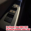 Master Power Window Control Switch Regulator Button Fit For 2004-2012 Nissan Titan Armada 25401-Z...