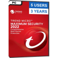 Trend Micro Maximum Security 3 Years 5 Devices