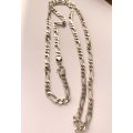 Necklace - Figaro Style Silver Chain #ML994 R1,800.00 | Dimensions: 695mm