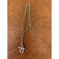 Silver Plated Hebrew 'Chai' Pendant on Silver Chain #ML692 R295.00 | Dimensions: Chain is 450mm, ...