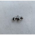 Silver Tiger Charm With Engraved Markings #ML812 R180.00 | Dimensions: 19mm x 10mm