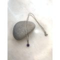 835 Silver Pendant On Chain. Pendant Has Amethyst Stone in Middle. German Silver #ML837 R695.00 |...