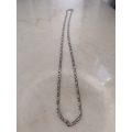 925 Silver Italian Figaro Style Chain Necklace #ML909 R495.00 | Dimensions: 600mm