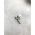 Charm - Fisherman In A Fishing Boat and Fish. Silver Colour #ML931