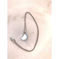 Pendant and Chain - 925 Silver Heart Pendant on 925 Silver Chain, Stamped #ML961 R695.00 | Dimens...