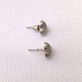Earrings - Heart Stud Earrings. Silver Colour #ML1028 R220.00 | Dimensions: 10 x 12mm