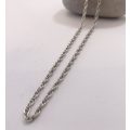 Necklace - 925 Silver Rope Chain #ML1152 R420.00 | Dimensions: 440mm