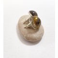 Earrings - Tigers Eye Stone Studs #ML1301 R195.00 | Dimensions: 12mm D