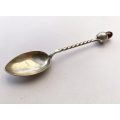 Antiques and Collectibles - Antique Scottish Silver Jam Spoon. 1960 Edinburgh Scotland. Robert Al...