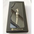 Antiques and Collectibles - Andy Cartwright Tribal Warrior Wine Stopper In Original Box #ML1481