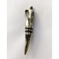 Antiques and Collectibles - Andy Cartwright Tribal Warrior Wine Stopper In Original Box #ML1481