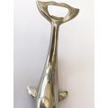 Antiques and Collectibles - Vintage Silver Plated Dolphin Lever and Twist-Off Bottle Opener Combi...