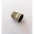 Antiques and Collectibles - Vintage Nickel Silver Thimble. Size 2. #ML1524