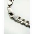 Bracelet - 925 Silver Stamped. Curb Chain Link ML1892