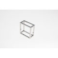 Pendant - Fashion Silver Tone 3D Box Style Pendant - ML2516
