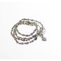 Necklace - 925 Silver Del Coursy Fancy Twisted Chain Necklace - ML2529