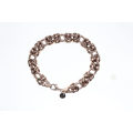 Bracelet - Fashion 925 Aesthetic Link Style Bracelet, Stamped DC and Made in Italy - ML2624