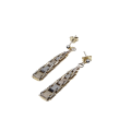 Earrings -Silver/Gold Dangle Style for Pierced Ears - ML2741