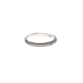 Ring - 925 Silver Band with Parve - ML2934