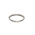 Ring - 925 Silver Band with Parve - ML2934
