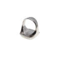 Ring - 925 Silver Crysocolla Stone in heavy setting - ML2946