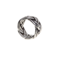 Ring - Silver Celtic Knot Ring. Wide Band. - ML3053