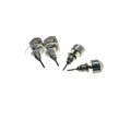 Earrings - Vintage Silver Tone Diamante Earrings for Pierced Ears - ML2218