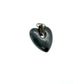 Pendant - Vintage Hematite Heart Pendant - ML2226