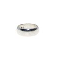 Ring - 925 Silver 1/2 Round Wedding Band (Flat inside) - ML3201