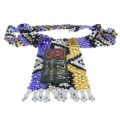 Necklace - Colourful handmade Xhosa Tribal Necklace . Fully Beaded - ML3250