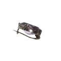 Brooch - Silver Tone & Amethyst Vintage Pin Brooch. Oval Shape on Claws - ML3310
