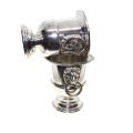 Antiques - Vintage Silver Plated  Lion Handle Toothpick Holders. Stamped Sheffield. - ML3323