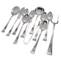 Set -  Vintage Angora Silver Plated 7 Piece Scone Cutlery Set made in England - ML3431