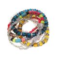 Bracelets - Bling Pack Beaded Pack. Different colours, shapes and size Bracelets. x 10 - ML3442