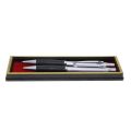Pen -  Ballpoint and Pencil slim shape in Perspex Container - ML3447