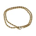 Chain - Gold Tone Rope Chain - ML3492