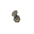 Earrings - Vintage Silver Tone Beautiful Filigree Flower Clip on Earrings - ML3567